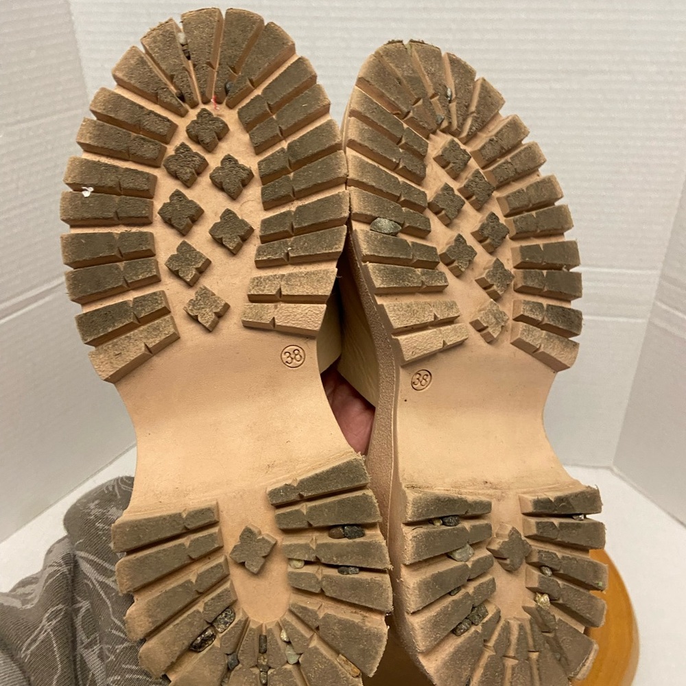 Free People Nude Platform Sandals - Picture 6 of 8